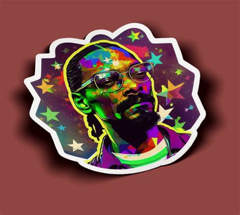 Snoop Dogg Stickers Snoop Dogg Sticker