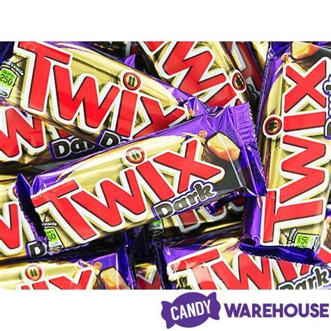 Twix Dark Chocolate Candy Bars: 36-Piece Box | Candy Warehouse