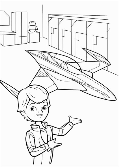 Miles from Tomorrowland Coloring Pages