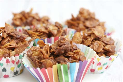 Chocolate cornflake cakes | Easy recipe | Cooking with my kids