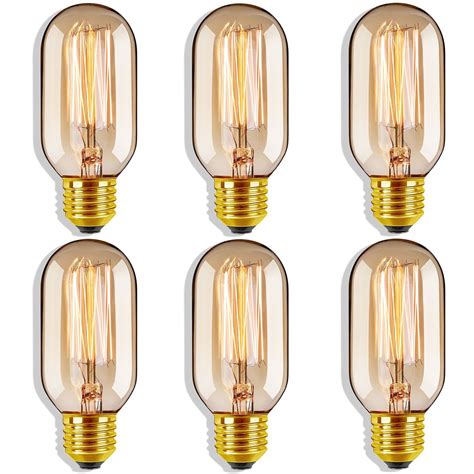 Edison Bulb Vintage Light Bulbs 40 Watt Antique Edison Light Bulbs E26/E27 Base 735935636252 | eBay