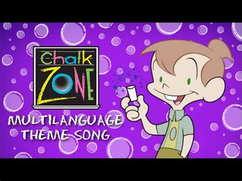 ChalkZone | Multilanguage Theme Song - YouTube