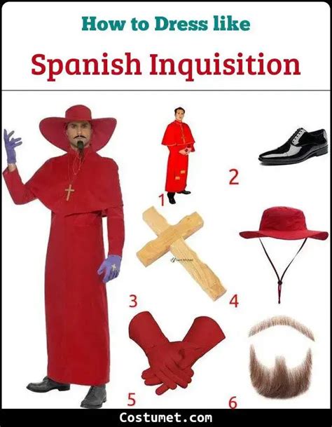 Spanish Inquisition (Monty Python) Costume for Cosplay & Halloween | Spanish inquisition, Monty ...