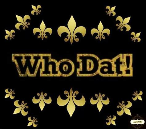 Saints Wallpaper....Who Dat | Who dat, New orleans saints, Dat