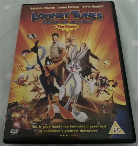 LOONEY TUNES BACK In Action The Movie DVD (2003) Cert PG Amazing Value ...