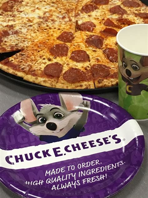 Chuck E Cheese introduces new menu items