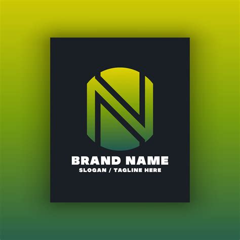 Letter N logo design template 23089588 Vector Art at Vecteezy