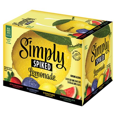 Buy Simply Spiked Lemonade Variety 12 Pack | Barbank