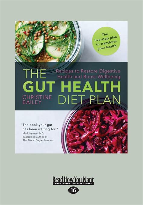 The Gut Health Diet Plan : Recipes to Restore Digestive Health and Boost Wellbeing (Large Print ...