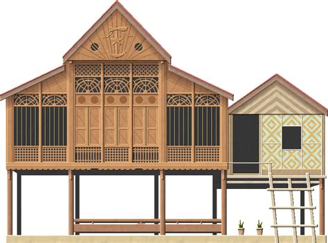 Malay Traditional House by Herbertrocha | Traditional house, Village house design, Modern ...