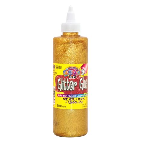 8oz Fun Color Glitter Glue | Rich Art Color