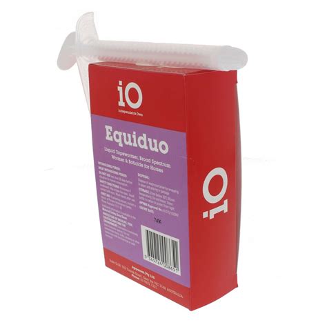 iO Equi Duo Wormer Liquid Horse Equine 50ml Health Ivermectin ...