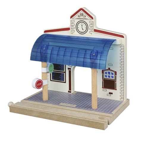 Houten Treinen Rails - Treinstation - Modelspoor Webshop