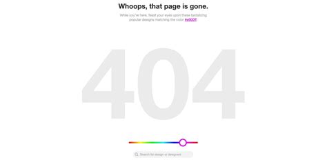 19 creative 404 pages that show off clever design | Webflow Blog