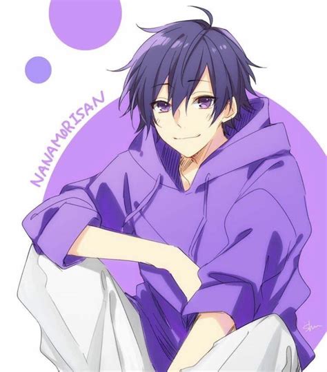 Pin by Yetix2.0 Tsutsukakushi on Anime Aesthetic (Aesthetics) | Anime purple hair, Anime purple ...