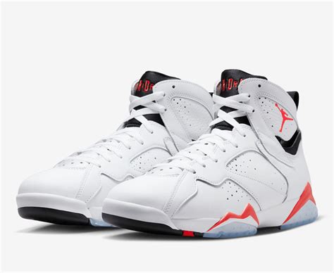 Jordan - Buy NIKE AIR JORDAN 7 RETRO 'WHITE/CRIMSON-BLACK' - VegNonVeg