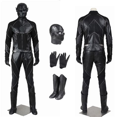 Traje De Zoom El Flash Temporada 3 De Cosplay Hunter Zolomon Full Set ...