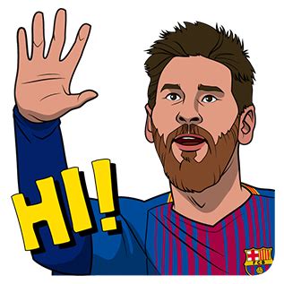 FC Barcelona 2017/18 stickers on Viber
