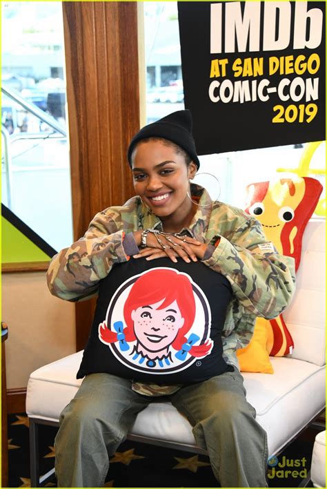 Full Sized Photo of china mcclain wendys sdcc pics 04 | China Anne McClain Joins Wendy's at ...