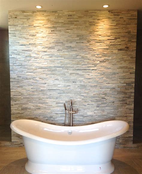 20+ Stacked Stone Bathroom Ideas – The Urban Decor