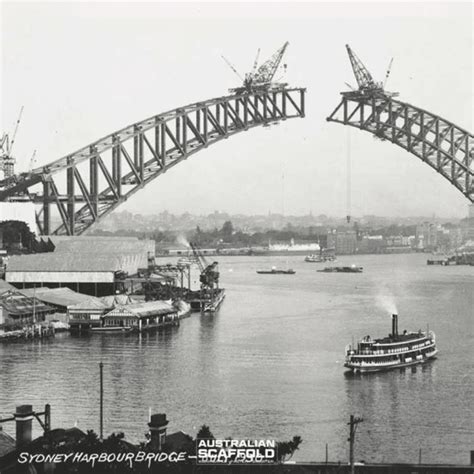 Sydney Harbour Bridge Construction Story | Australian Scaffolds