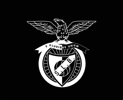 Benfica Club Logo Symbol White Portugal League Football Abstract Design ...