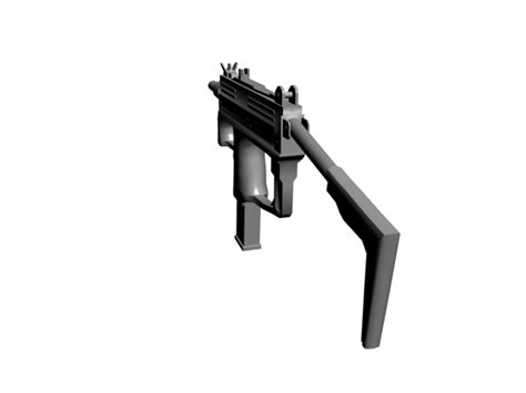 3d ruger mp9 submachine gun