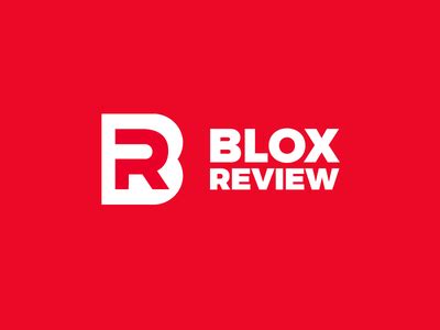 Blox Review Logo Design by Mihai Dolganiuc on Dribbble