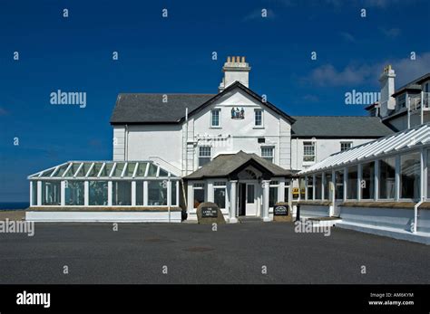 the lands end hotel,cornwall,england Stock Photo - Alamy