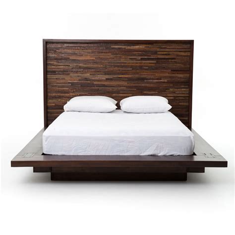 Devon Reclaimed Wood Queen Platform Bed Frame | Zin Home