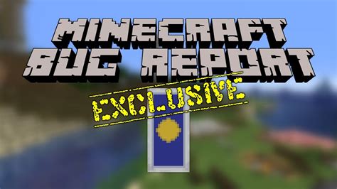 An Exclusive Minecraft Bug Report from BCowcorn - YouTube