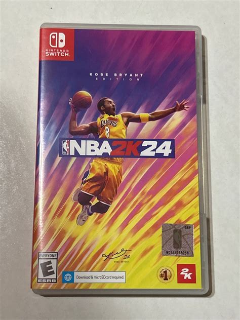 NBA 2K24 Kobe Bryant Edition, Video Gaming, Video Games, Nintendo on ...