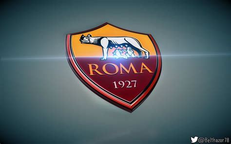 A.S. Roma 3D Logo 2016 | 3d logo, Logos, Roma