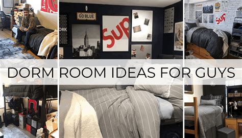 Dorm Room Ideas For Guys | 12 Ideas For Guys Dorm Rooms That Aren’t ...