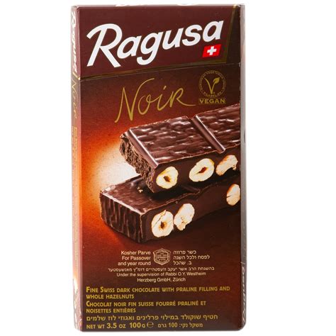 Ragusa Swiss Dark Chocolate Praline • Ragusa Chocolate • Dark & Milk Chocolate Bars • Bulk ...