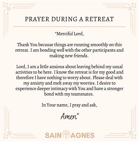 7 Miracle Prayers for Retreat Participants: You Will Love!