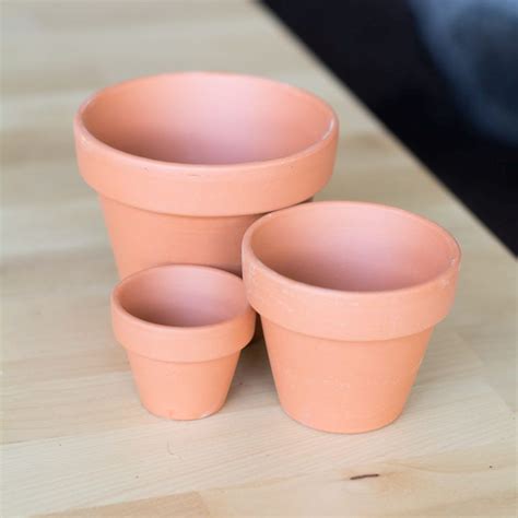 Modern Mini Painted Plant Pots