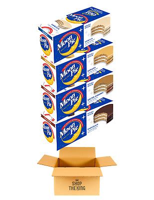 Moon Pies Bulk Double Decker | Chocolate, Vanilla, Salted Caramel, Banana Fla... | eBay