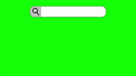 Search Bar Green Screen | Search Bar For Youtube | 30FPS Green Screen ...