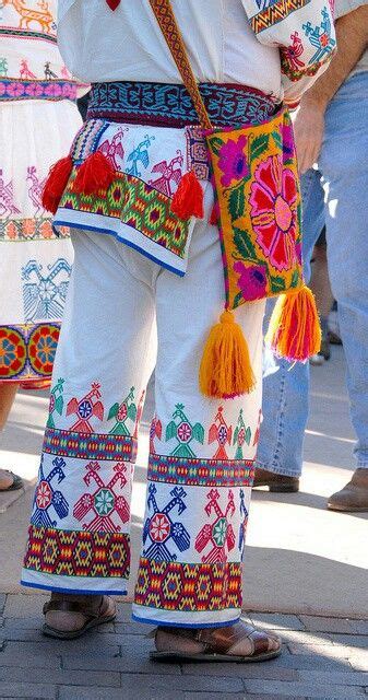 Traje de Hombre....Huichol... | Cultura de mexico, Trajes regionales de mexico, Cultura mexicana