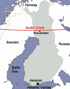 Rovaniemi Finland Map - TravelsFinders.Com