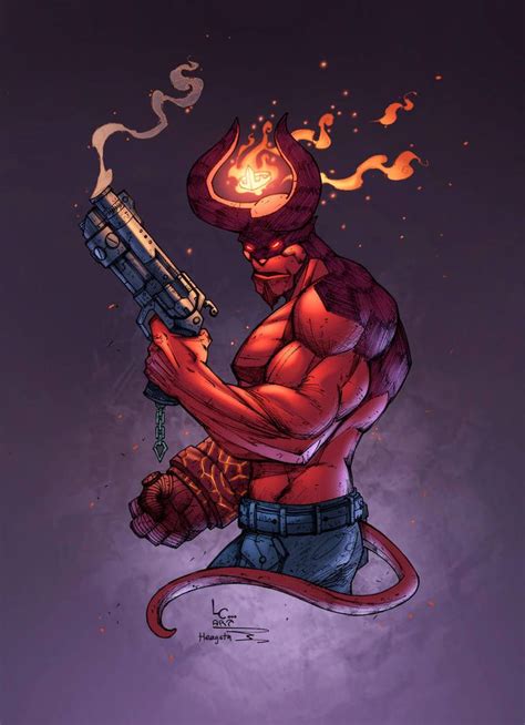 Hellboy by HeagSta | Hellboy art, Hellboy wallpaper, Comic books art