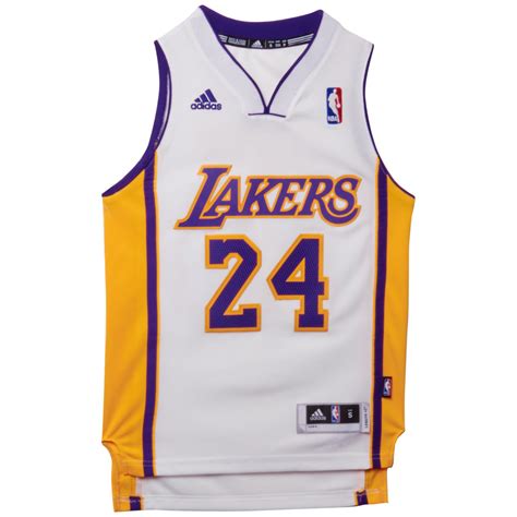 Adidas Kids' Kobe Bryant Los Angeles Lakers Swingman Jersey in White ...