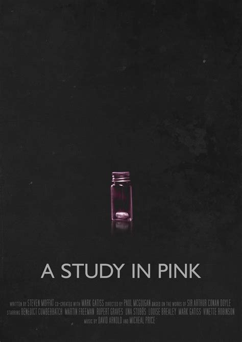 A Study in Pink - Movie Poster by Ashqtara on DeviantArt