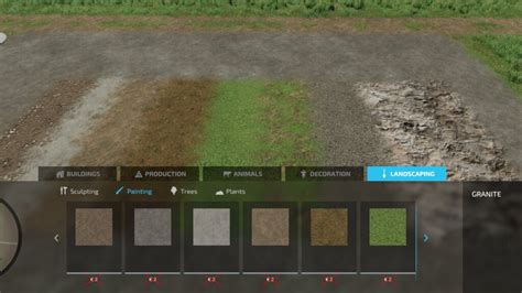 Ferramentas gratuitas de paisagismo FS22 - KingMods