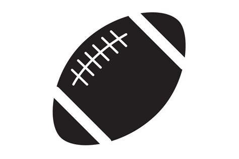 Free Football SVG File - Football Silhouette Clipart | Football silhouette, Free football, Svg