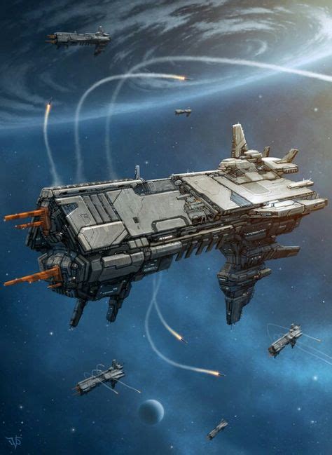 Fast Response Battle Fleet - FTL Age | Concept ships, Spaceship art ...