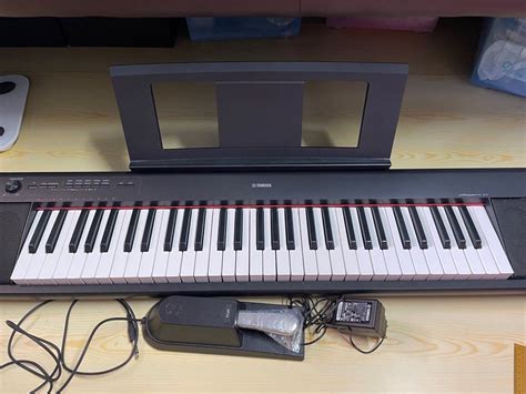 Yamaha 61-key keyboard with pedal, Hobbies & Toys, Music & Media, Musical Instruments on Carousell