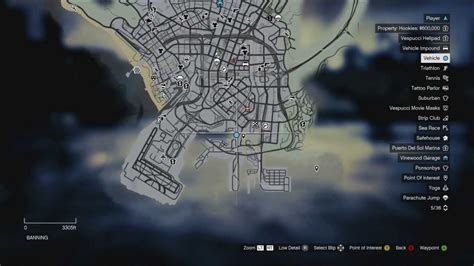 Grand Theft Auto Hidden Packages Map