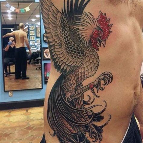 Rooster Art Tattoo